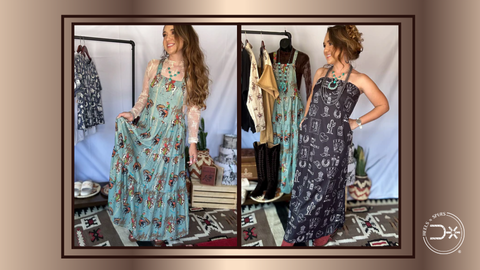 fall western maxi dresses