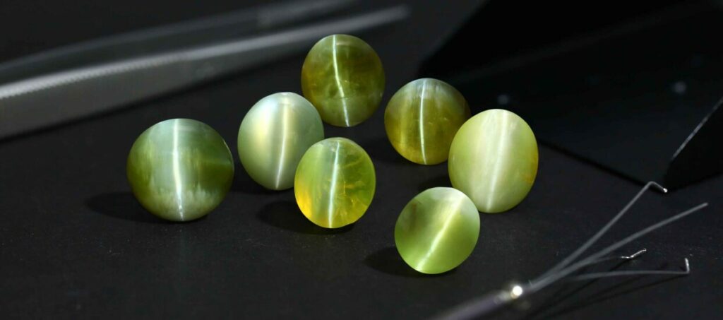 green Cat’s Eye Stone
