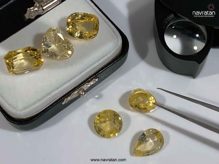 yellow sapphire stone