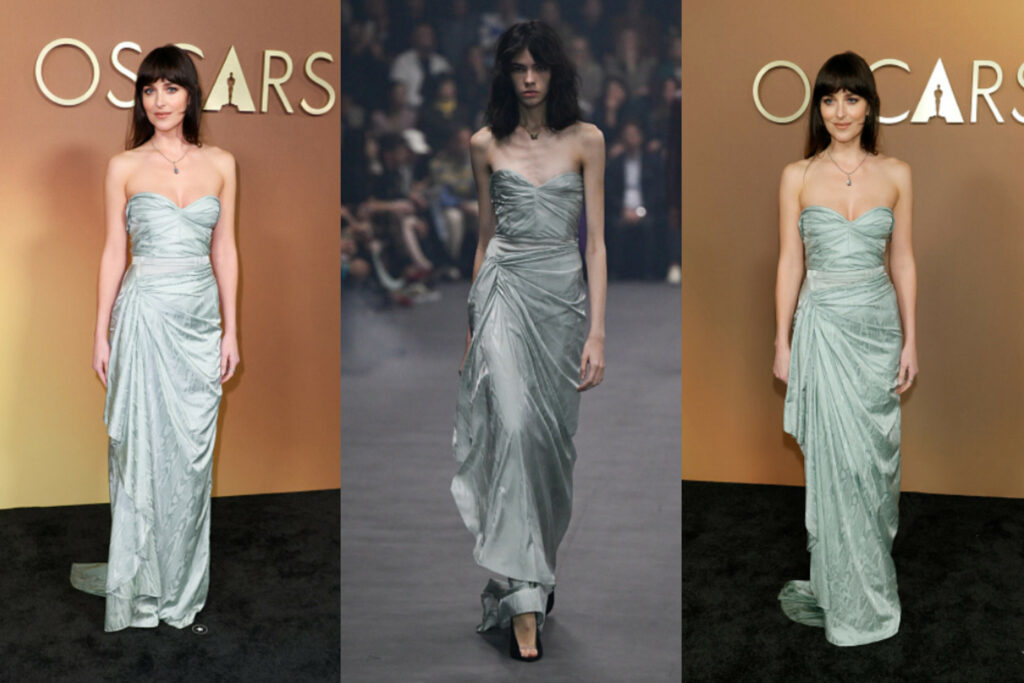 At the 2025 Governors Awards Gala, Dakota Johnson Dazzles in a Valentino “Fireflies” Gown.