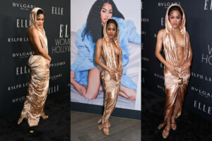 Teyana Taylor Shines in Balmain at ELLE’s 2025 Women in Hollywood