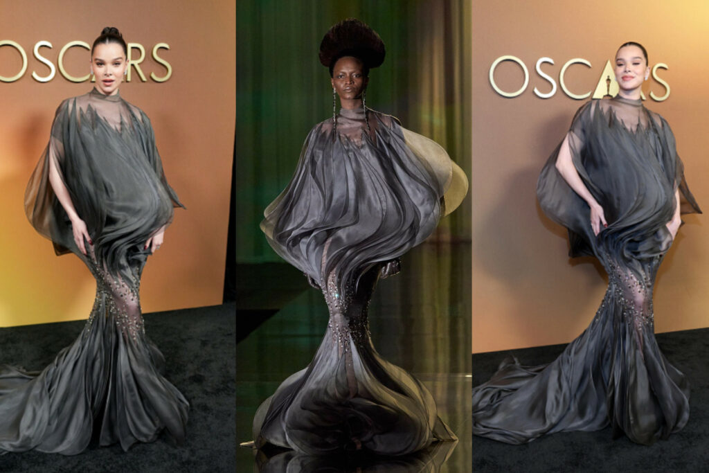 Hailee Steinfeld Stuns in a Stéphane Rolland Couture Organza Gown at the 2025 Governors Awards