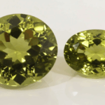 Peridot stones