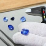Blue sapphire stones