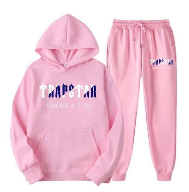  Trapstar Hoodie pink