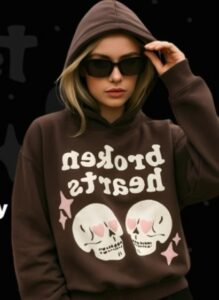 Model wearing a Broken Planet Hoodie