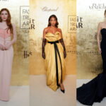 Leonie Hanne, Emma Roberts, and Lori Harvey at the Fashion Trust Arabia 2025 Award Ceremony