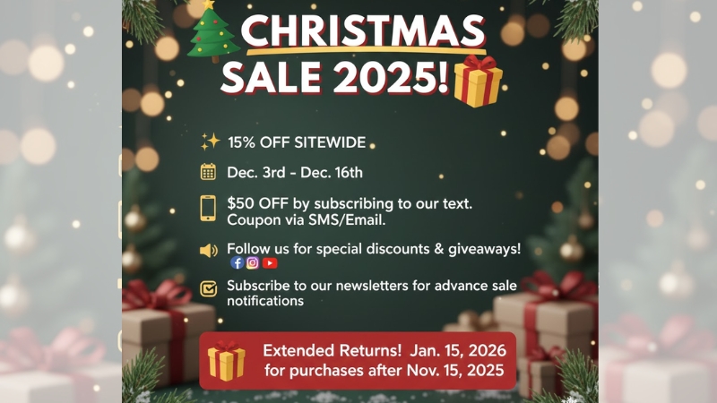 GemsNY Christmas Sale 2025 Highlights