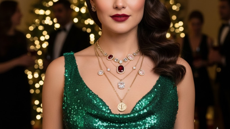 New Year sale necklaces