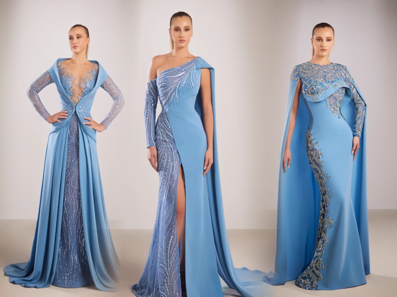 REVERIECOUTURE BY ABED YASSINE FALL WINTER - Blue
