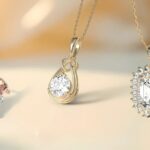 3 Lab grown diamond pendants