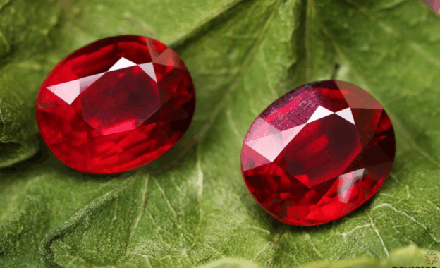 Ruby stones