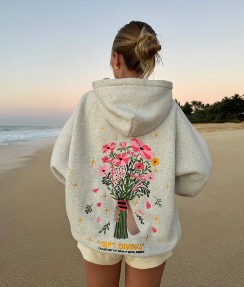 Gift Giving Oversized-Lux Dandy Hoodie