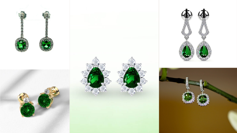 Tsavorite Earrings