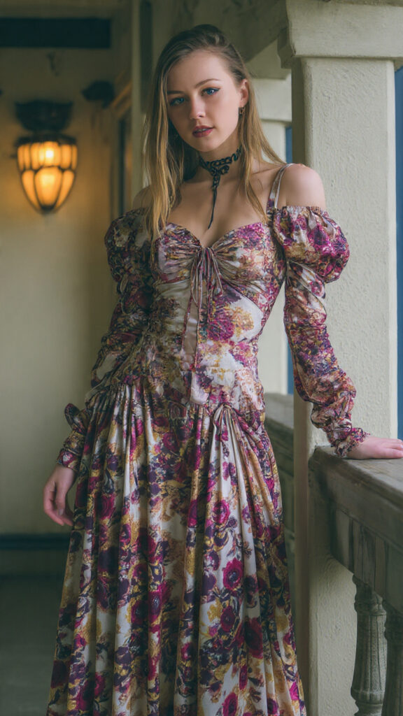 Floral print Party dress