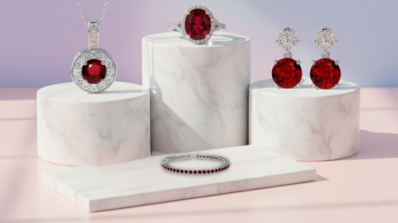 Ruby Gemstone Jewelry