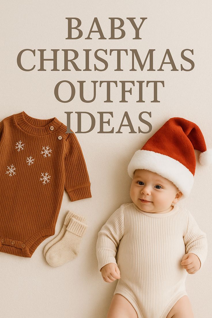Adorable Baby Christmas Outfit That Will Melt Your Heart